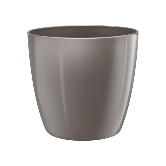 Elho Brussels Diamond rond Oyster Pearl Ø 20 x H 18.6 cm Elho Brussels Diamond rond Oyster Pearl Ø 20 x H 18.6 cm