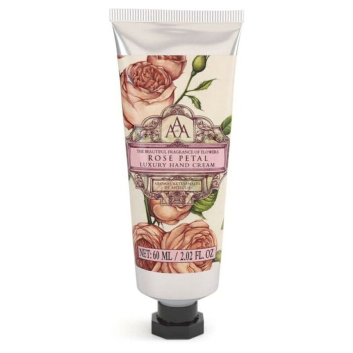Floral hand cream rose petal