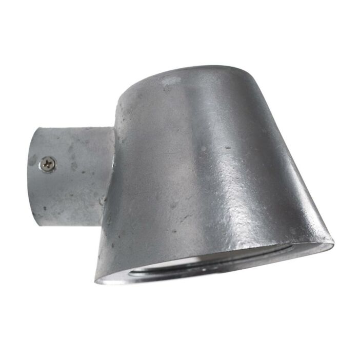 Tuinverlichting Muurspot Vita Cup Zink grijs