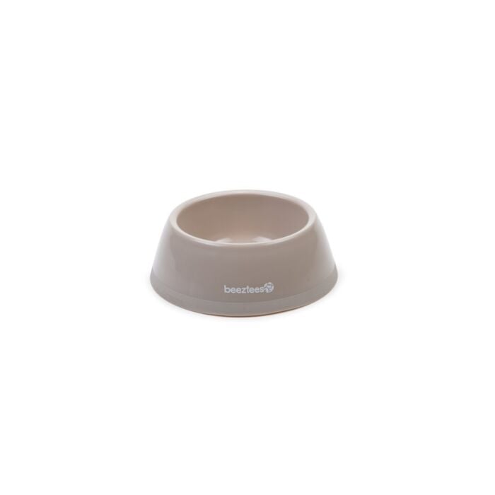 Eetbak plastic hond beige 0.3l - Beeztees Eetbak plastic hond beige 0.3l - Beeztees