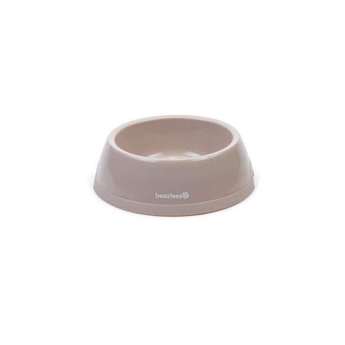 Eetbak plastic hond beige 0.6 l - Beeztees