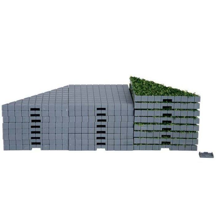 Lemax Plaza System (Grey, Triangle Grass) - 24 Stuks Lemax Plaza System (Grey, Triangle Grass) - 24 Stuks