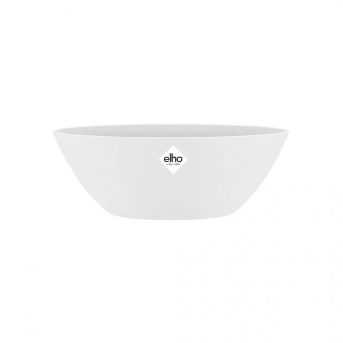 Elho Brussels Ovaal Bloempot wit Ø 36 x H 13.1 cm Elho Brussels Ovaal Bloempot wit Ø 36 x H 13.1 cm