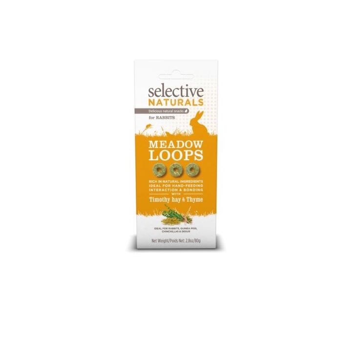 Konijnenvoer Selective Meadow Loops Rabbit 80G