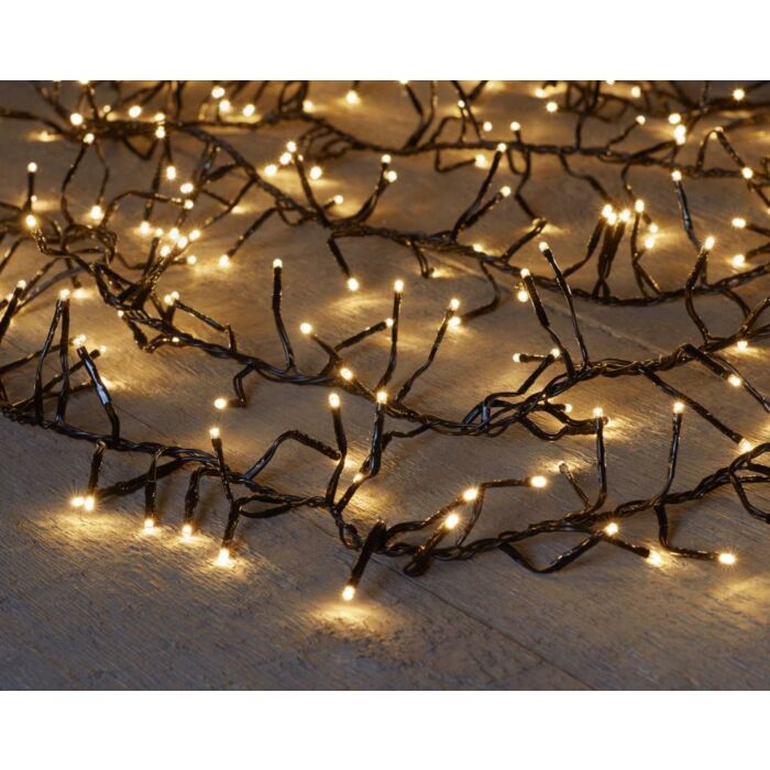 Kerstverlichting Treecluster 7,5 meter met 576 LED lampjes warm wit Kerstverlichting Treecluster 7,5 meter met 576 LED lampjes warm wit