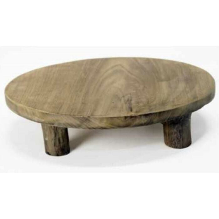 Plateau teak naturel 