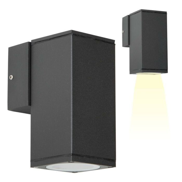 Buitenlamp kelvin down zwart Buitenlamp kelvin down zwart