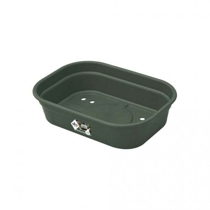 Elho Green Basics Kweektray Schotel Blad Groen Ø 36 x H 2.2 cm Elho Green Basics Kweektray Schotel Blad Groen Ø 36 x H 2.2 cm