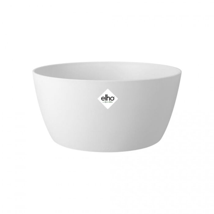 Elho Brussels Schaal Bloempot wit Ø 22.9 x H 10.8 cm Elho Brussels Schaal Bloempot wit Ø 22.9 x H 10.8 cm