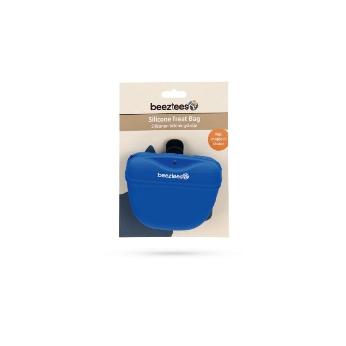 Siliconen beloningstas blauw L 13 cm Siliconen beloningstas blauw L 13 cm