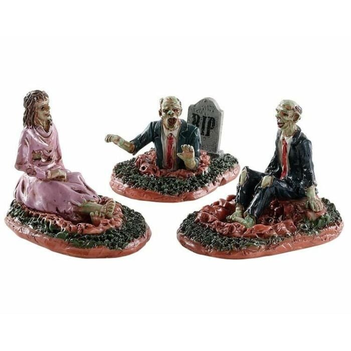 Lemax Deadly Conversation, set van 3 Lemax Deadly Conversation, set van 3
