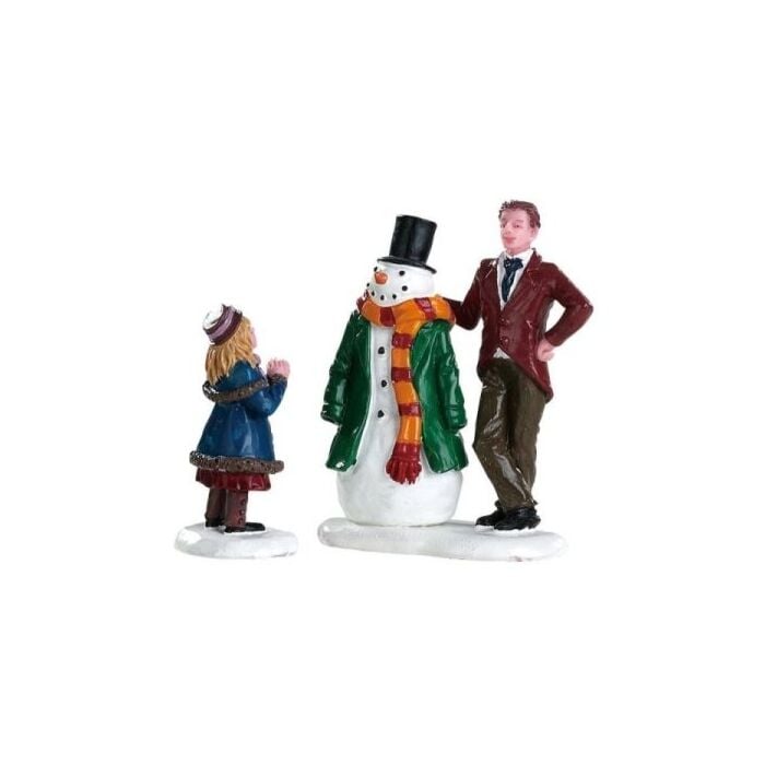 Lemax Dad's Snowman, set van 2