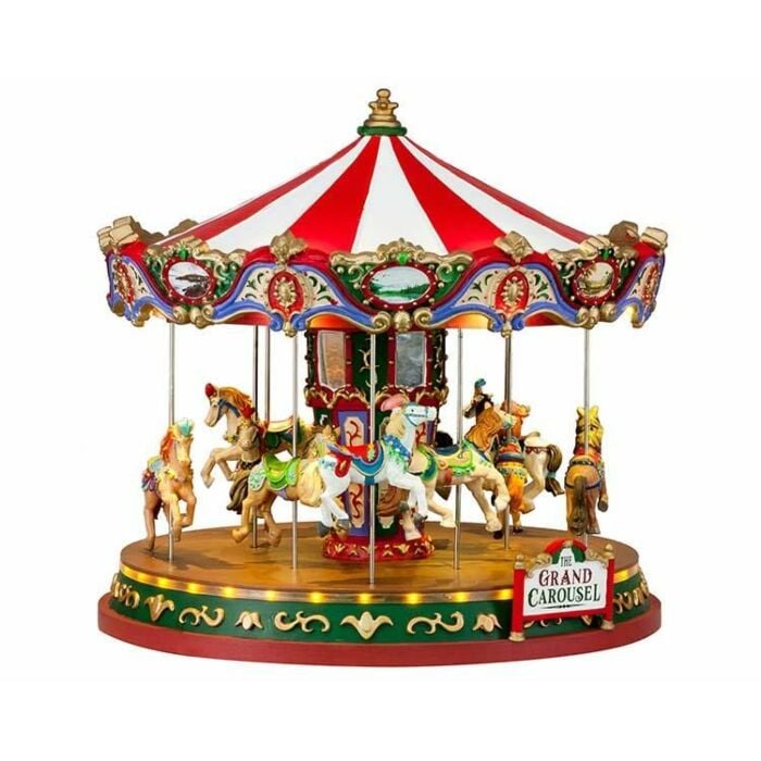 Lemax the Grand Carousel, met 4.5V Adapter Lemax the Grand Carousel, met 4.5V Adapter