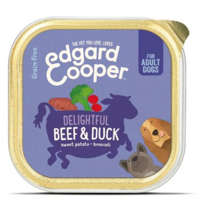 Hondenvoer Beef Duck Adult - Edgard & Cooper Hondenvoer Beef Duck Adult - Edgard & Cooper