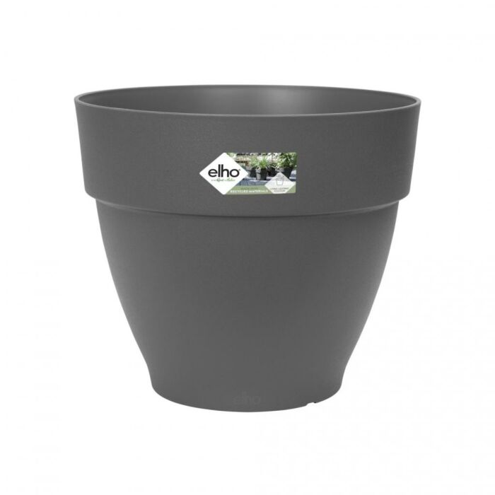 Elho Vibia Campana rond Bloempot antraciet Ø 19.5 cm Elho Vibia Campana rond Bloempot antraciet Ø 19.5 cm