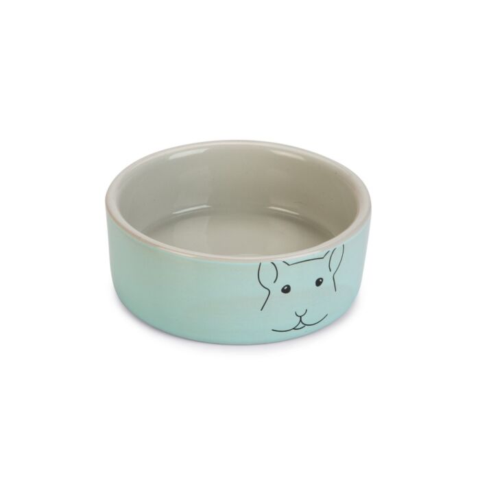 Eetbak cavia frinca grijs/mint l10 - Beeztees