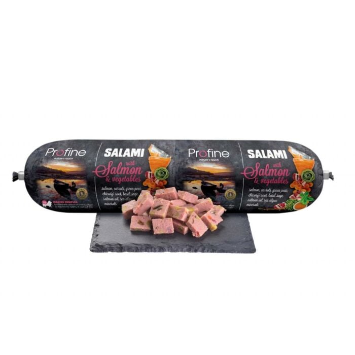Profine Salami - Zalm & Groenten Profine Salami - Zalm & Groenten