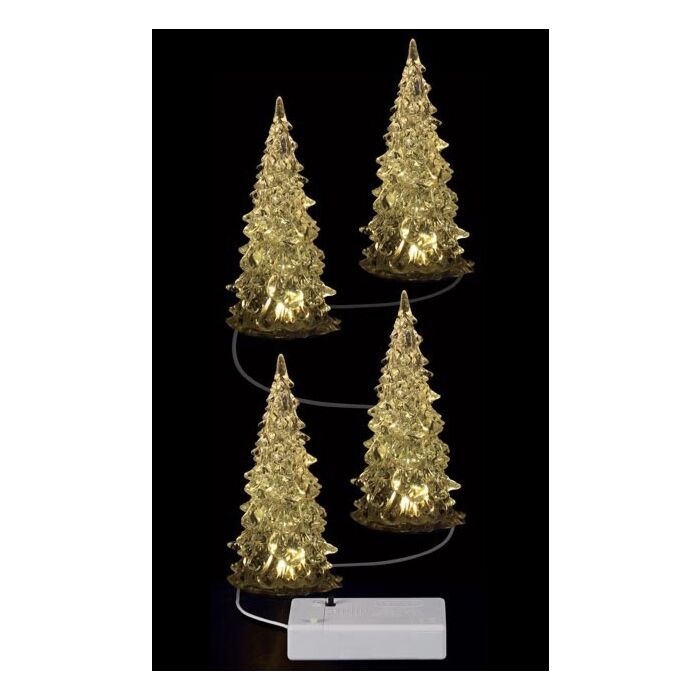 Lemax Crystal Lighted Tree, 3 Color Changeable