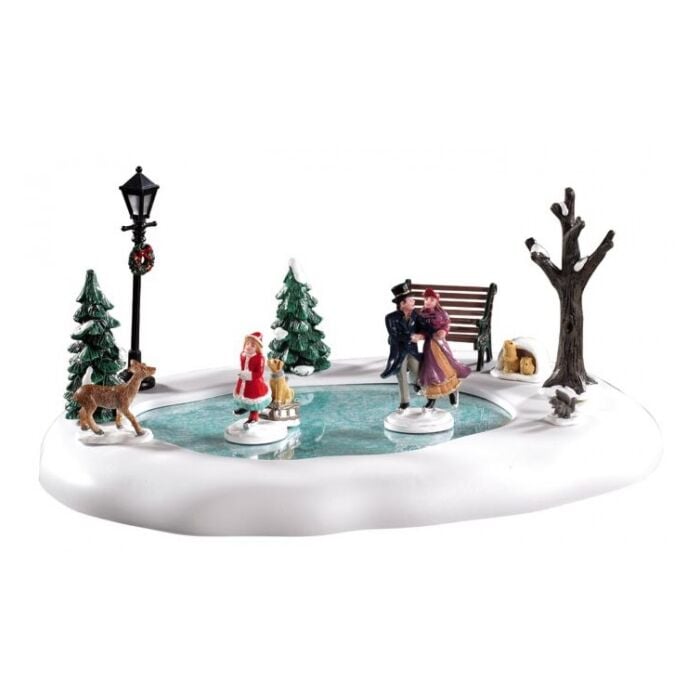 Lemax Victorian Skaters