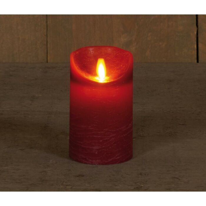 LED-kaars bordeaux wax 12,5 cm LED-kaars bordeaux wax 12,5 cm