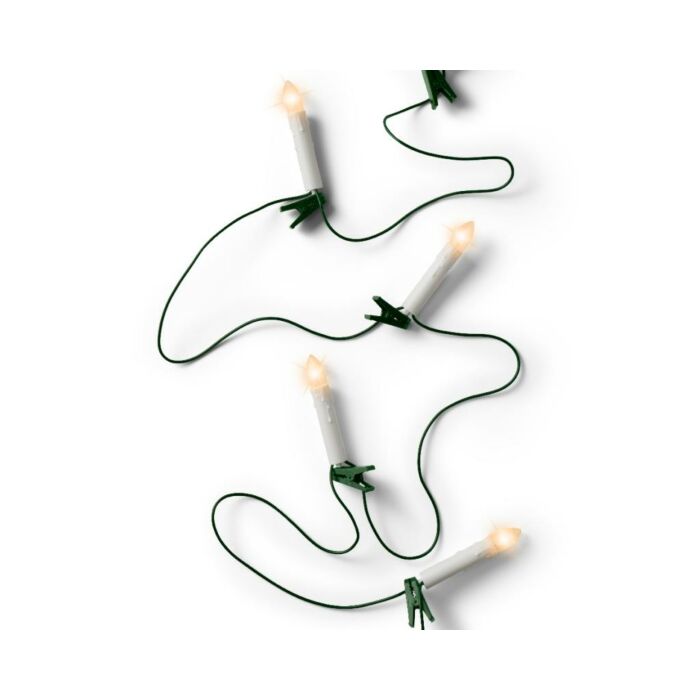 LED candle lights groen 600 cm - Luminieo