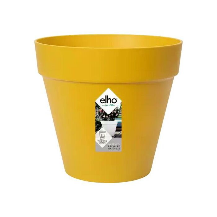 Bloempot Loft Urban geel Ø 25 cm - Elho Bloempot Loft Urban geel Ø 25 cm - Elho