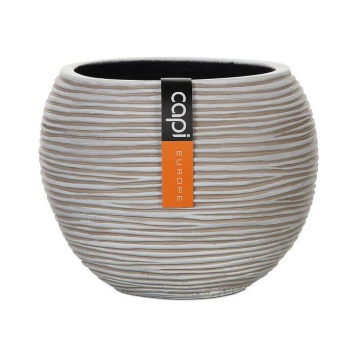 Vaas bol beige Ø 29,2 cm Vaas bol beige Ø 29,2 cm