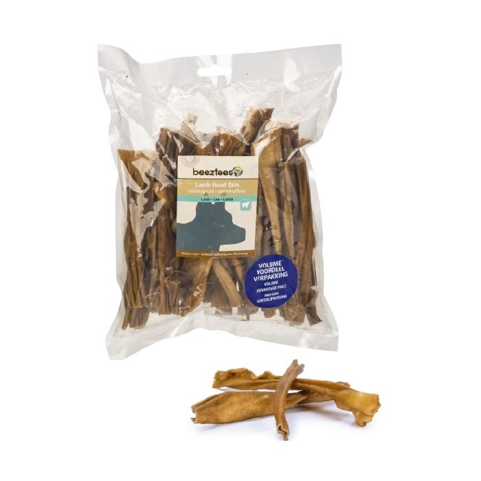 Hondensnack lamskophuid 300g - Beeztees