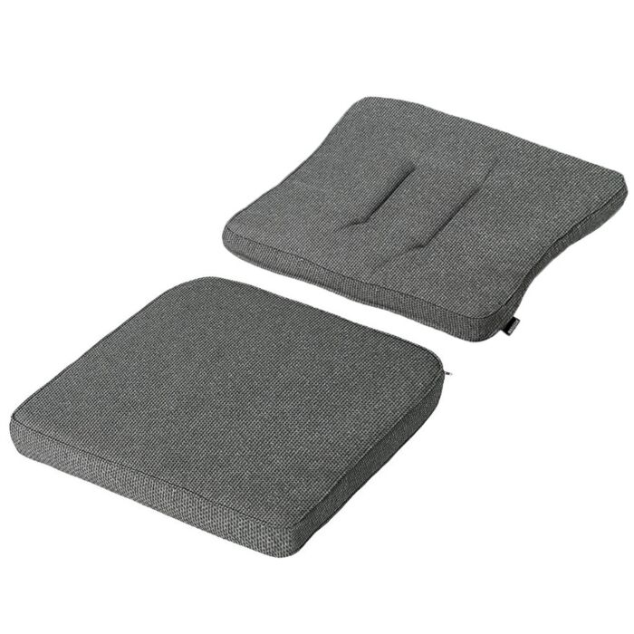 Wicker Dining kussen set grijs