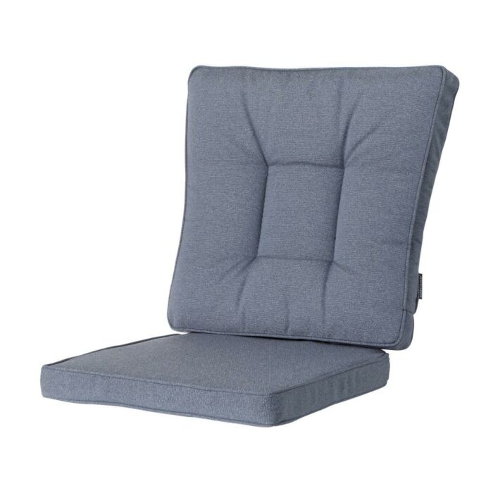 Wicker Dining kussen set Denim grijs Wicker Dining kussen set Denim grijs