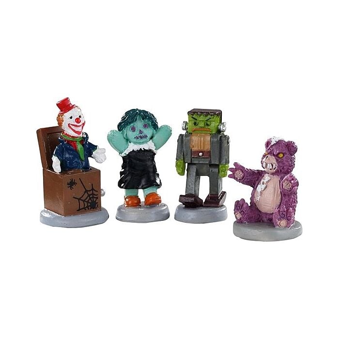 Lemax Terrible Toys, set van 4 Lemax Terrible Toys, set van 4