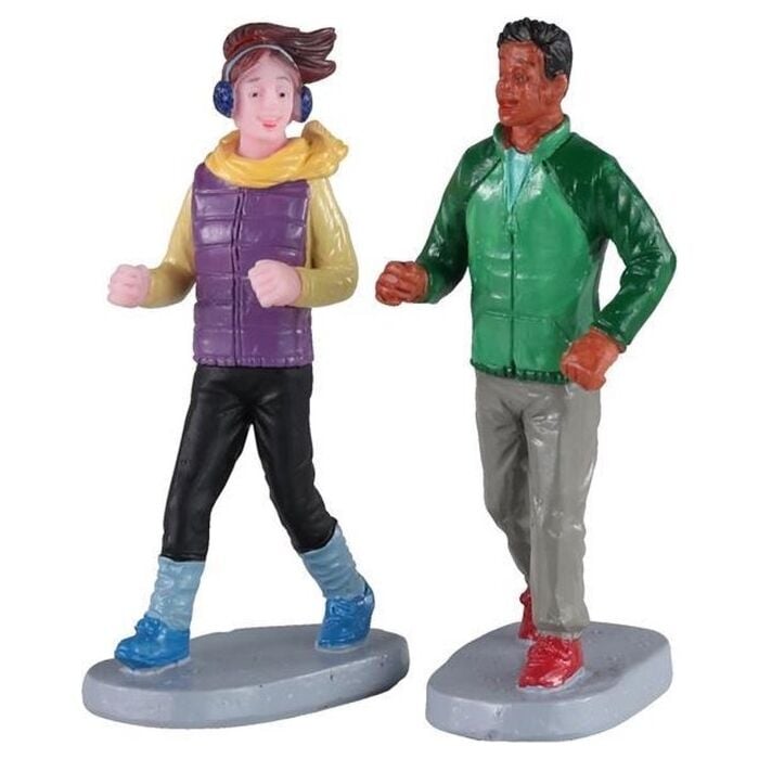 Lemax Autumn Jog, set van 2