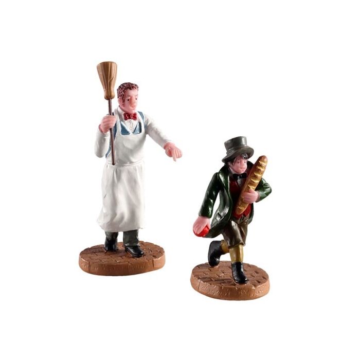 Lemax Artful Dodger, set van 2