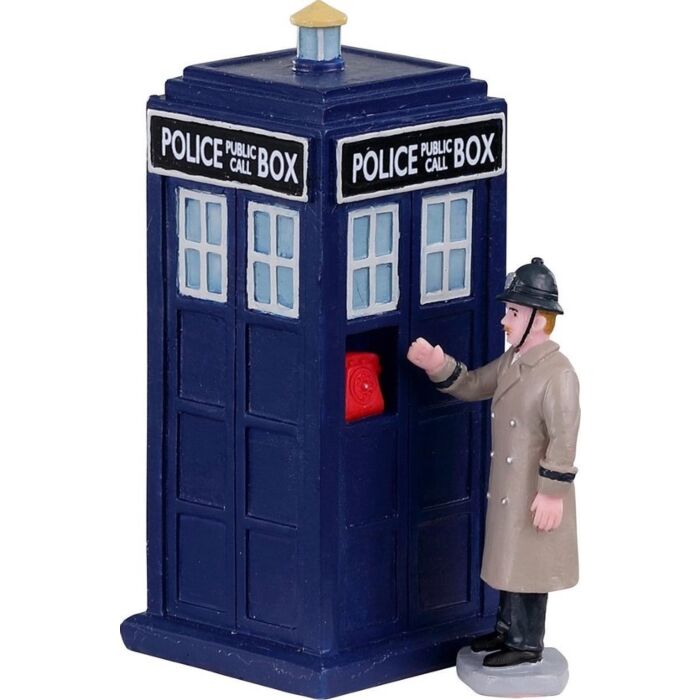 Lemax Police Call Box, set van 2