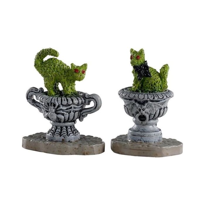 Lemax Haunted Topiary, set van 2