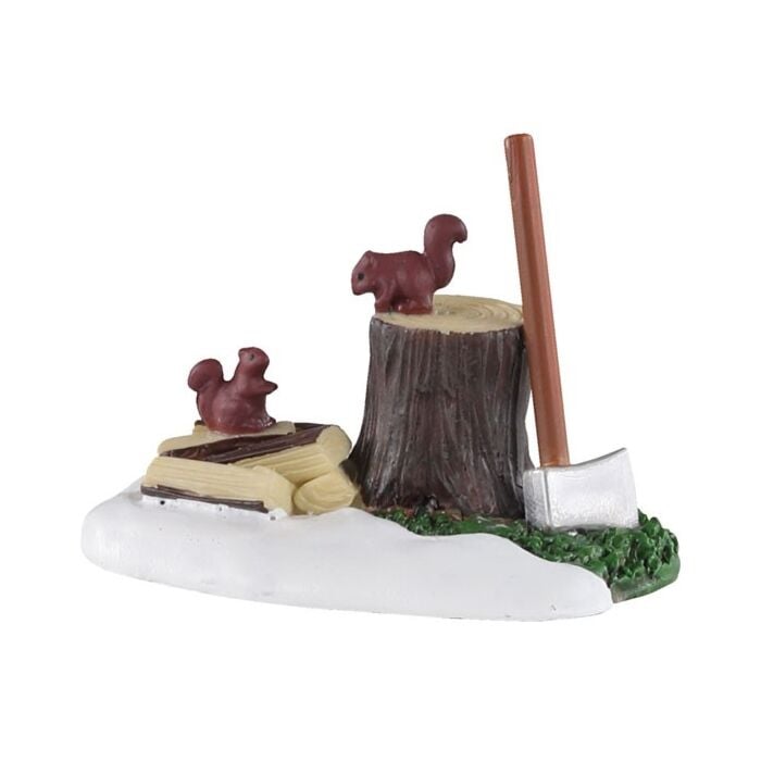 Lemax Axe and Logs