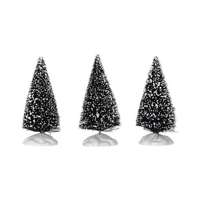Lemax Bristle Tree, set van 3, Mini
