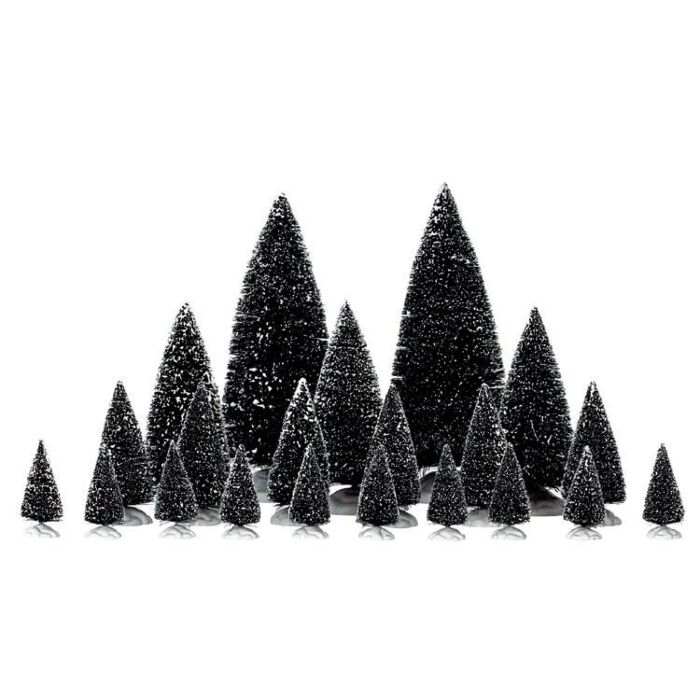 Lemax Assorted Pine Trees, set van 21