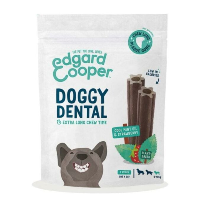 Doggy Dental Aardbei&amp;Munt S - Edgard &amp; Cooper