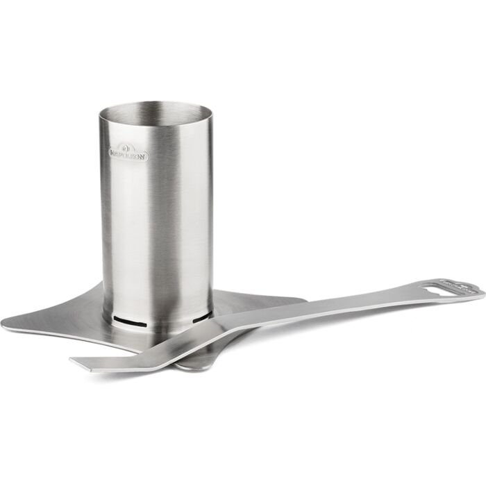 Napoleon RVS Kippenhouder met afneembaar handvat Napoleon RVS Kippenhouder met afneembaar handvat