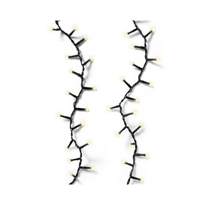 Kerstverlichting 600 LED Durawise cluster lights 8 functie twinkel effect op batterij 1490 cm - Lumi Kerstverlichting 600 LED Durawise cluster lights 8 functie twinkel effect op batterij 1490 cm - Lumi
