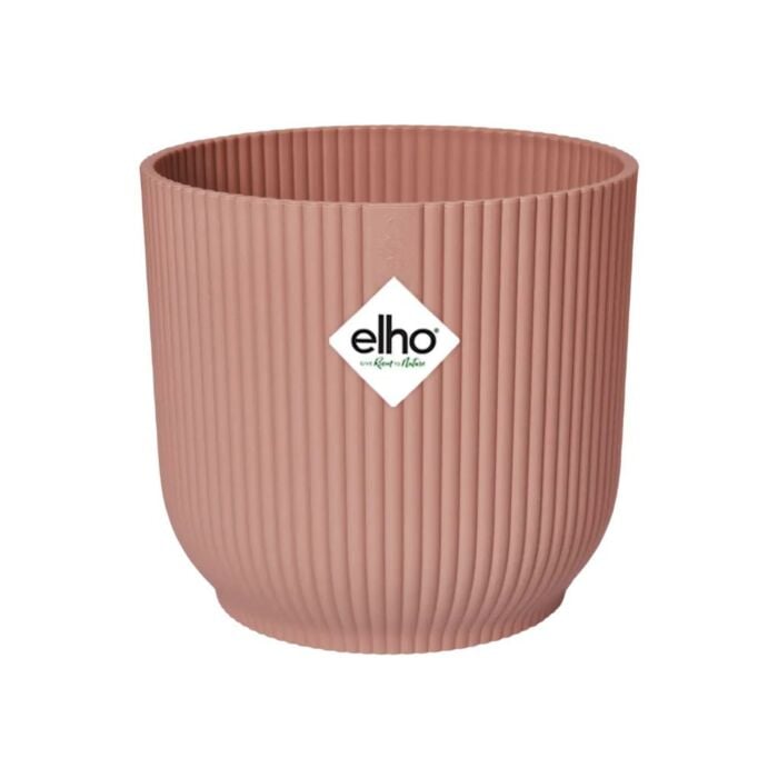 Bloempot Vibes Fold rond roze Ø 16 cm - Elho