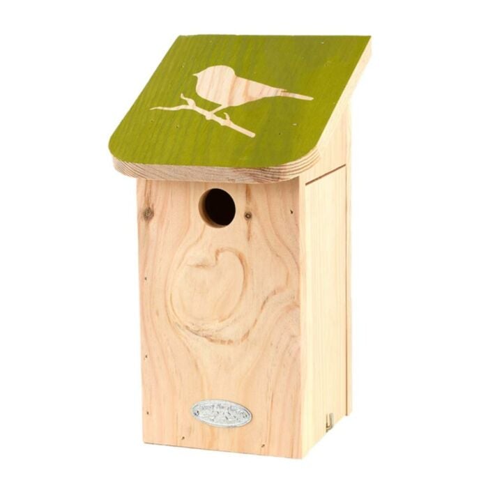 Nestkast pimpelmees diapositief 28 cm