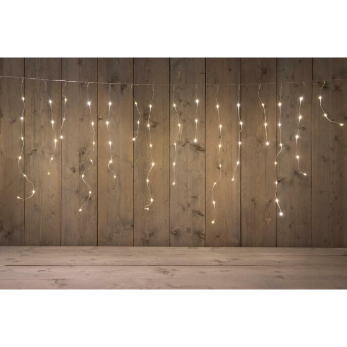 Icicle Lights Draad Transparant 180L 360X70Cm Led Warm Wit