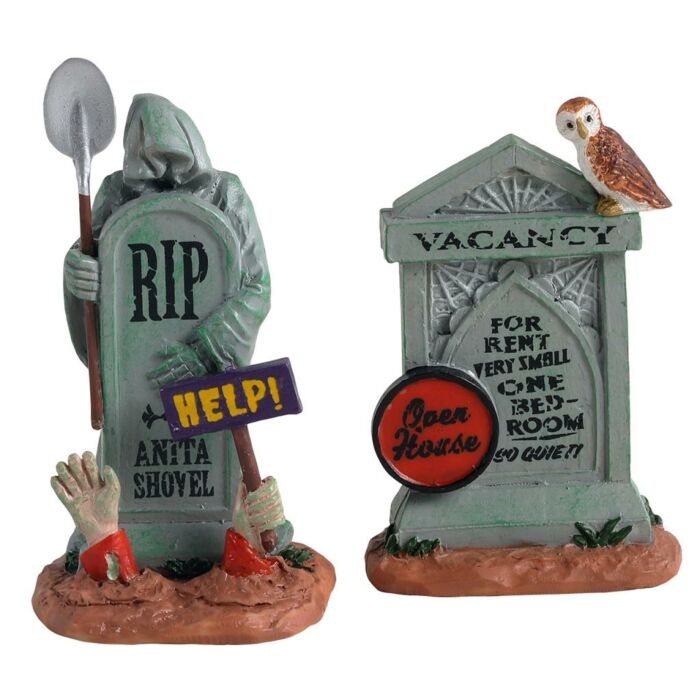 Lemax Tombstone Duo, set van 2