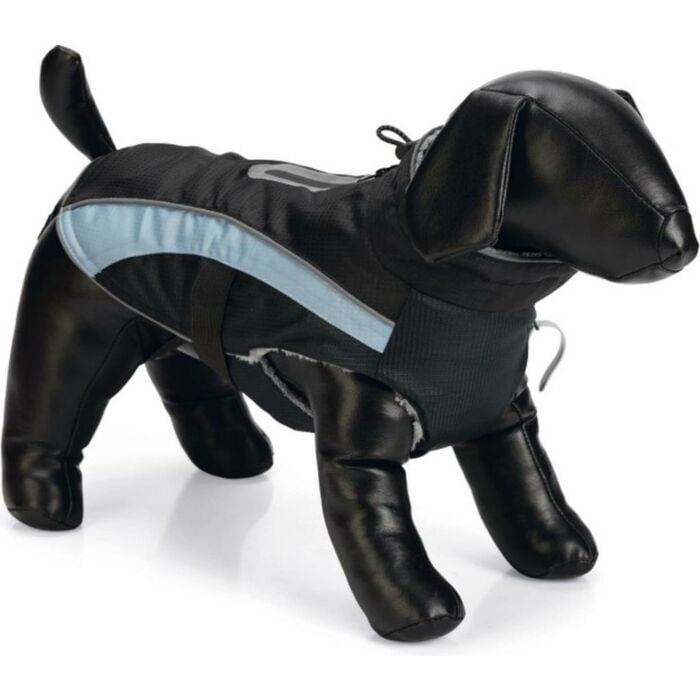 Hondenjas Saby zwart blauw 24 cm - Beeztees Hondenjas Saby zwart blauw 24 cm - Beeztees