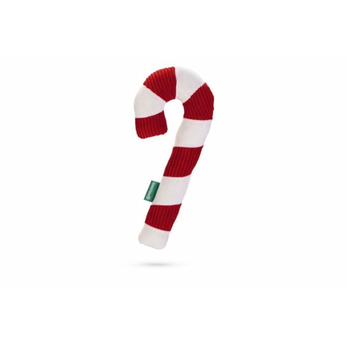 Pluche kerst zuurstok - Beeztees