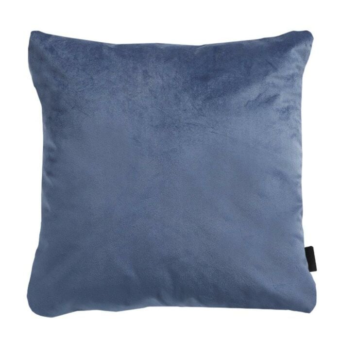Sierkussen velvet donkerblauw 50 x 50 cm - Madison