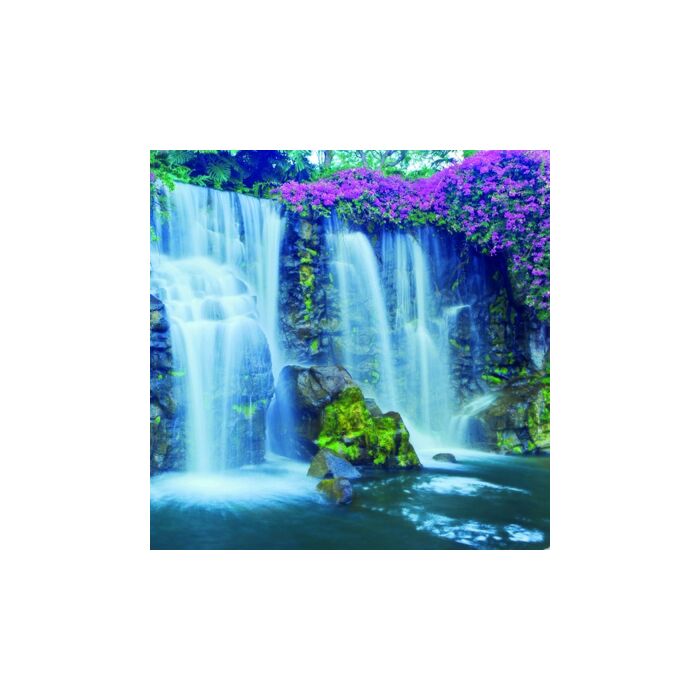 Buitencanvas waterval h58b58cm