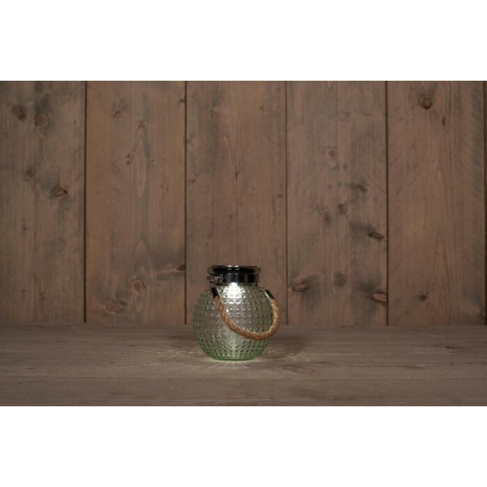 Solar glas groen 12,5 cm